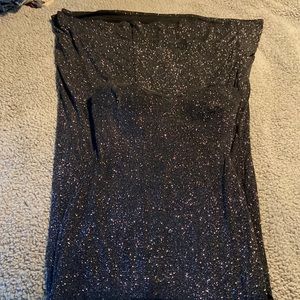 Black sparkle dress